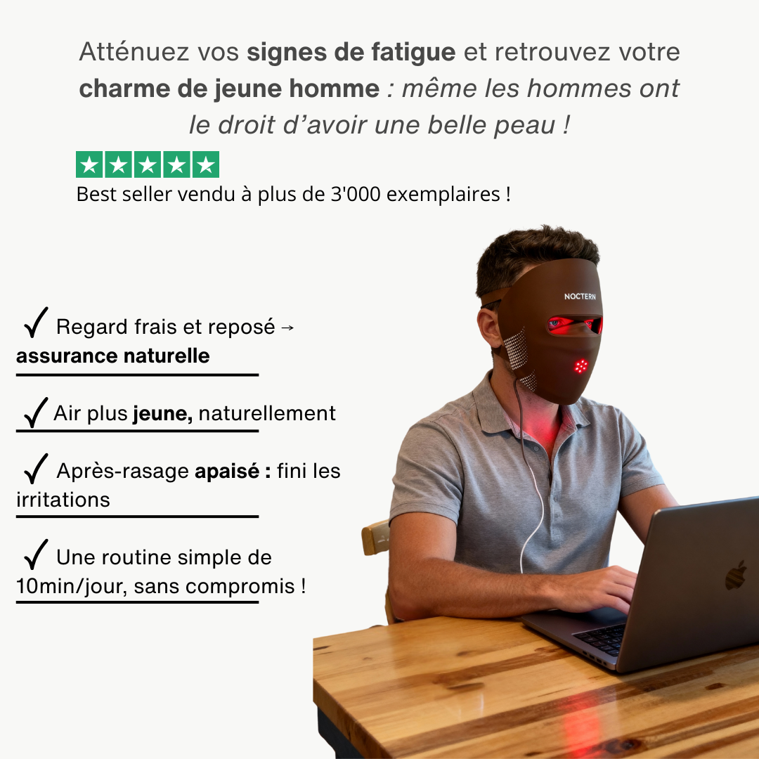 Masque LED Homme