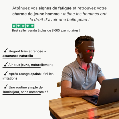 Masque LED Homme